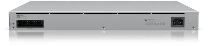Šakotuvas UBIQUITI USW-PRO-48-POE UniFi komutatorius, 48 x 600 W, 48 gigabito RJ45 prievadai, 4 SFP+ prievadai, PoE++