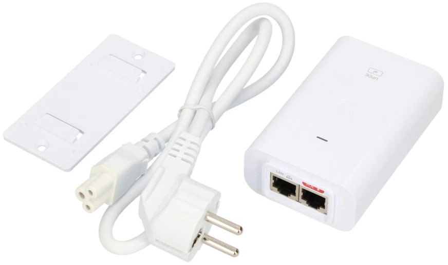 Ubiquiti PoE injektorius 48V/0.32A, baltas