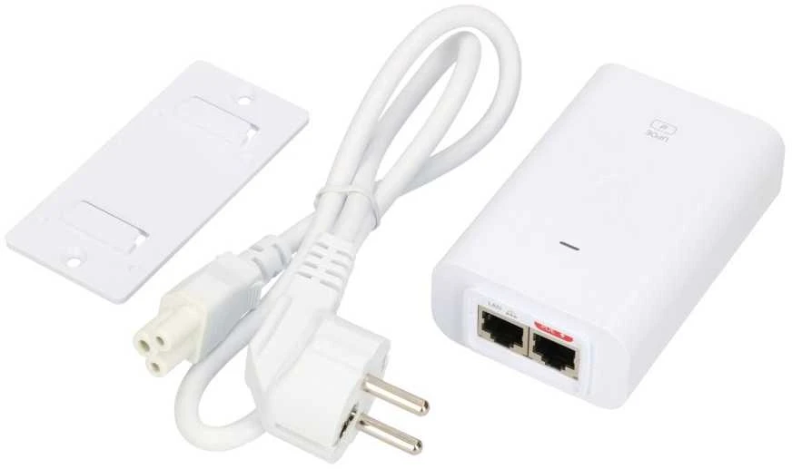 Ubiquiti PoE injektorius 48V/0.32A, baltas