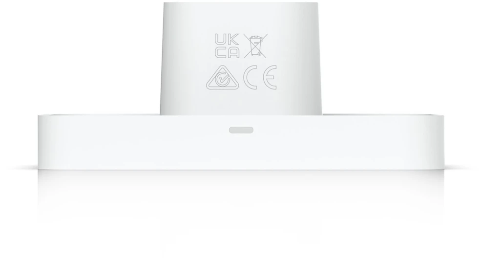 UBIQUITI READER FLEX Baltas. TREČIOS KARTOS NFC KORTELIŲ SKAITYTUVAS SU KLAVIATŪRA IR „APPLE TOUCH PASS“ PALAIKYMU.