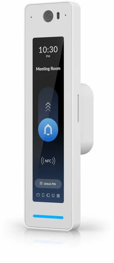 UBIQUITI G3 READER PRO Baltas. TREČIOS KARTOS NFC SKAITYTUVAS IR DOMOSO ĮRENGINYS, NAUDOJAMAS VIDUJE IR LAUKE, SU „APPLE TOUCH PASS“ PALAIKYMU.