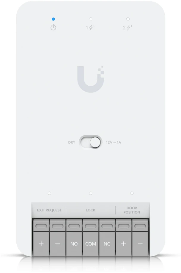 UBIQUITI DOOR HUB MINI KOMPAKTINIS PRIEIGOS VALDYMO ŠAKOTUVAS VIENOMS DURIMS
