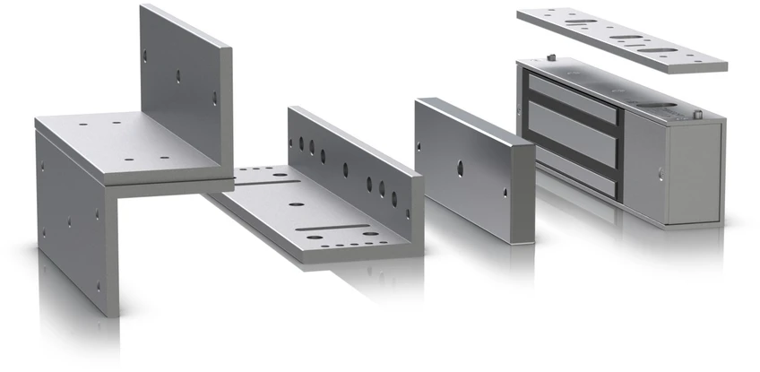Ubiquiti UA-Lock-Magnetic-540kg elektromagnetinė spyna, juoda, pilka