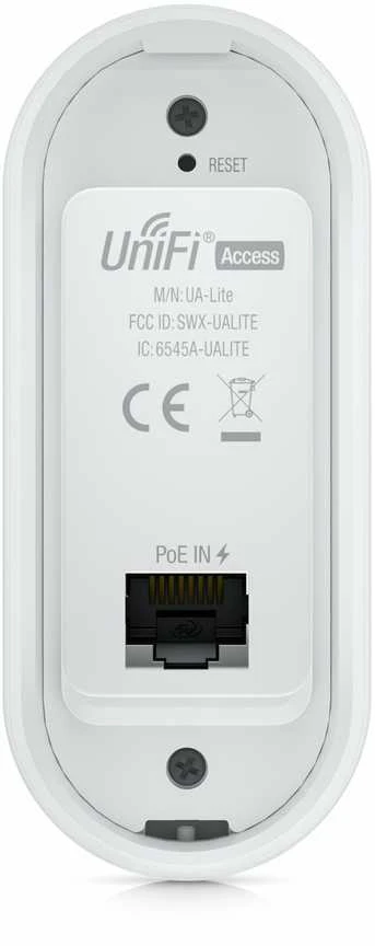 Ausinės UBIQUITI READER LITE. PATOGUS PRIEIGOS DURŲ SKAENERIS, PALAIKANTIS NFC SKAITYTUVĄ IR RANKŲ BANGŲ DURŲ ATRAKINIMĄ