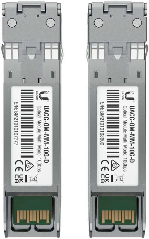 Maršrutizatorius Ubiquiti 10 Gbps daugiamodis optinis modulis, 20 vnt. SFP+ jungtis