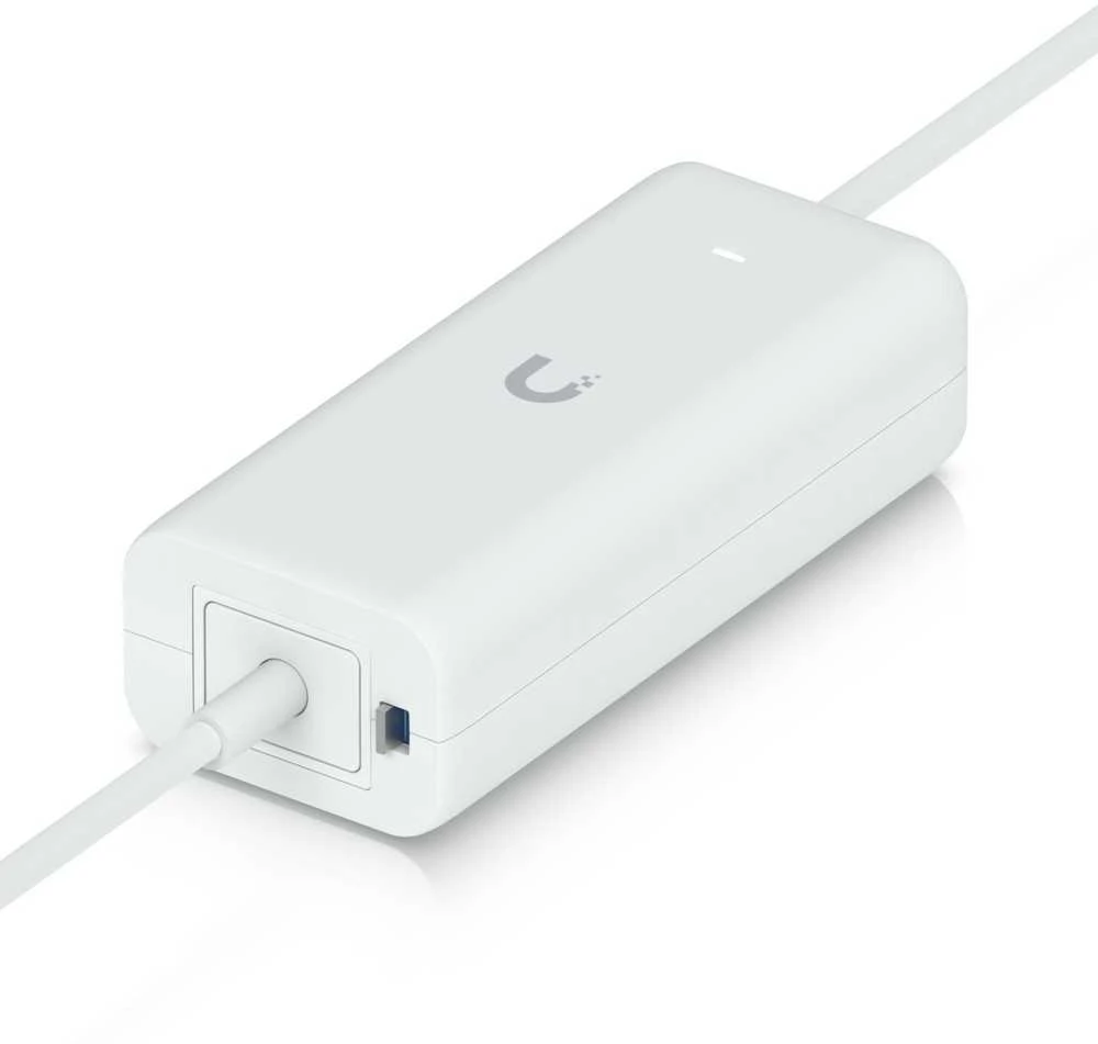 Ubiquiti UBNT UACC-PoE+-USBC, PoE integruotas kintamosios srovės adapteris