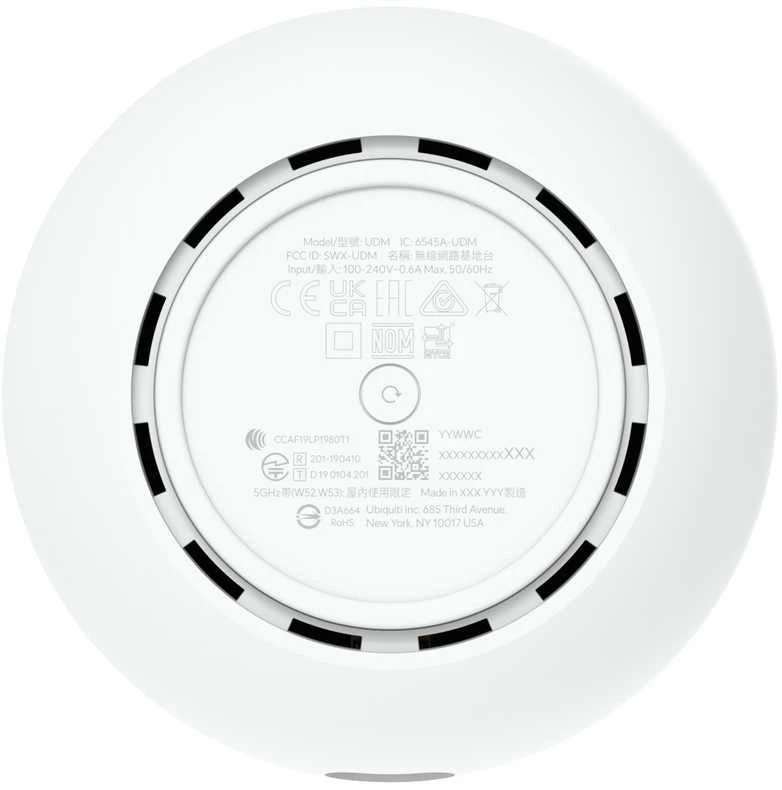Maršrutizatorius UBIQUITI Ubi UDM Ubiquiti UDM UniFi Dream Machine 802.11ac 4x4 Wave 2 AP su valdikliu, 4x GbE