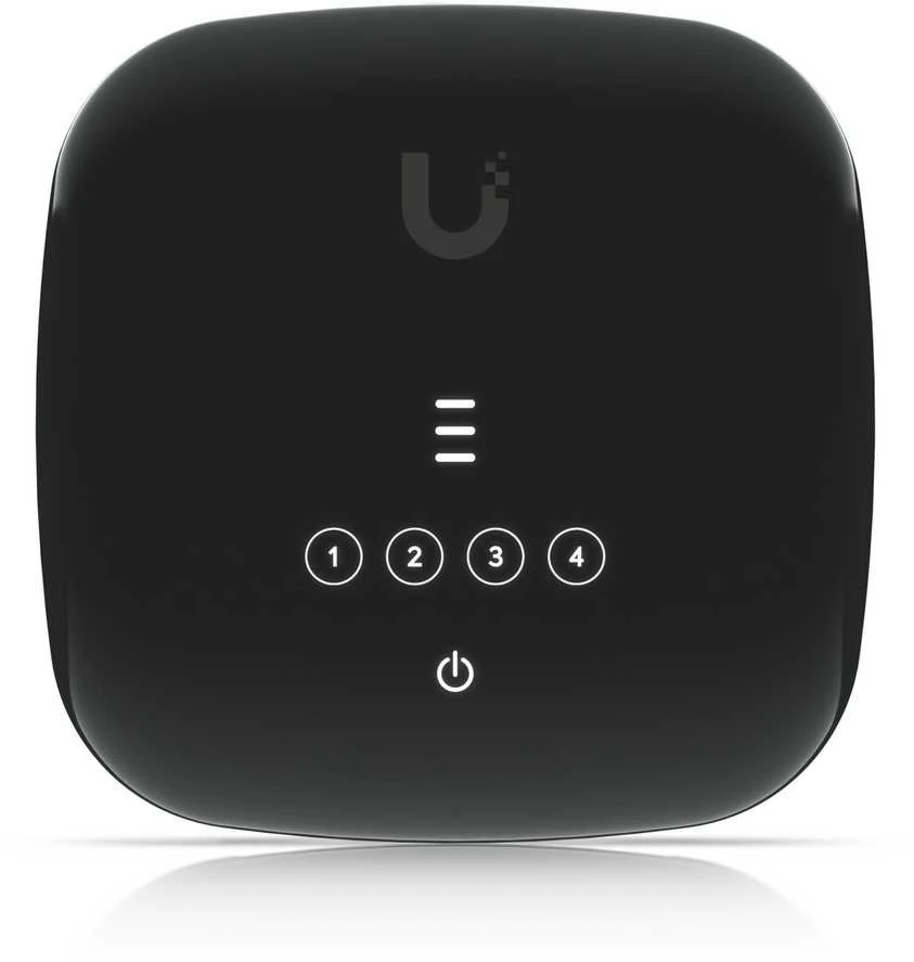 Maršrutizatorius Ubiquiti 50b46 | UFiber WiFi6 GPON CPE | UF-WiFi6 | 802.11ax | 10/100/1000 Mbit/s | Ethernet LAN (RJ-45) jungtys 4 | Tinklo palaikymas: Ne | MU-MiMO: Taip | Ne, mobilusis plačiajuostis ryšys: Ne