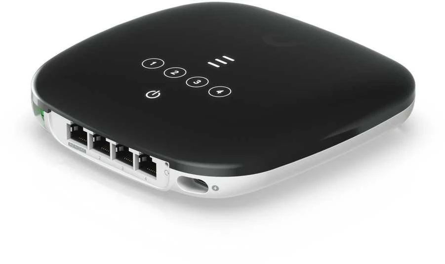 Maršrutizatorius Ubiquiti 50b46 | UFiber WiFi6 GPON CPE | UF-WiFi6 | 802.11ax | 10/100/1000 Mbit/s | Ethernet LAN (RJ-45) jungtys 4 | Tinklo palaikymas: Ne | MU-MiMO: Taip | Ne, mobilusis plačiajuostis ryšys: Ne
