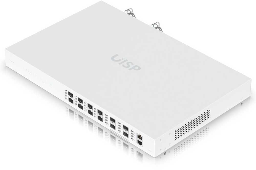 Šakotuvas Ubiquiti UISP-FIBER-OLT-XGS | OLT | UISP Fiber OLT XGS, 8x XGS-PON, 4x SFP28, 1U viryklės