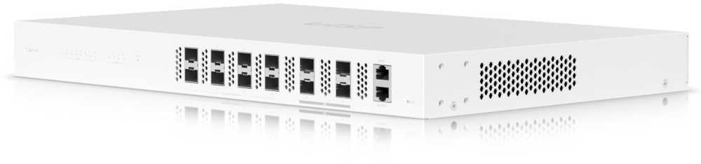 Šakotuvas Ubiquiti UISP-FIBER-OLT-XGS | OLT | UISP Fiber OLT XGS, 8x XGS-PON, 4x SFP28, 1U viryklės