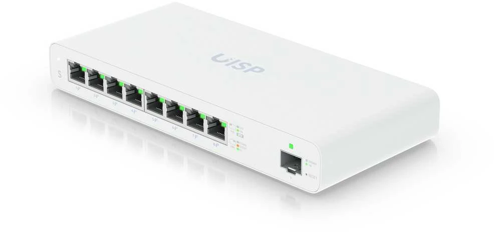 Maršrutizatorius Ubiquiti UBIQUITY jungiklis MicroPoP 8x RJ45 1000Mb/s 1x SFP 110W