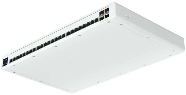 Šakotuvas Ubiquiti UISP-S-Pro-EU | Jungiklis | 24x RJ45 1000Mb/s, 16x pasyvus PoE 27V, 4x SFP+, 220W