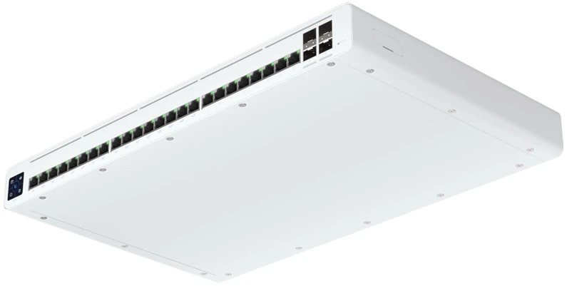 Šakotuvas Ubiquiti UISP-S-Pro-EU | Jungiklis | 24x RJ45 1000Mb/s, 16x pasyvus PoE 27V, 4x SFP+, 220W