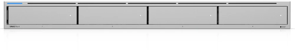Serveris Ubiquiti UNAS-Pro-4 | Serwer NAS | 4x HDD, 2x M.2 NVMe, 10Gbps