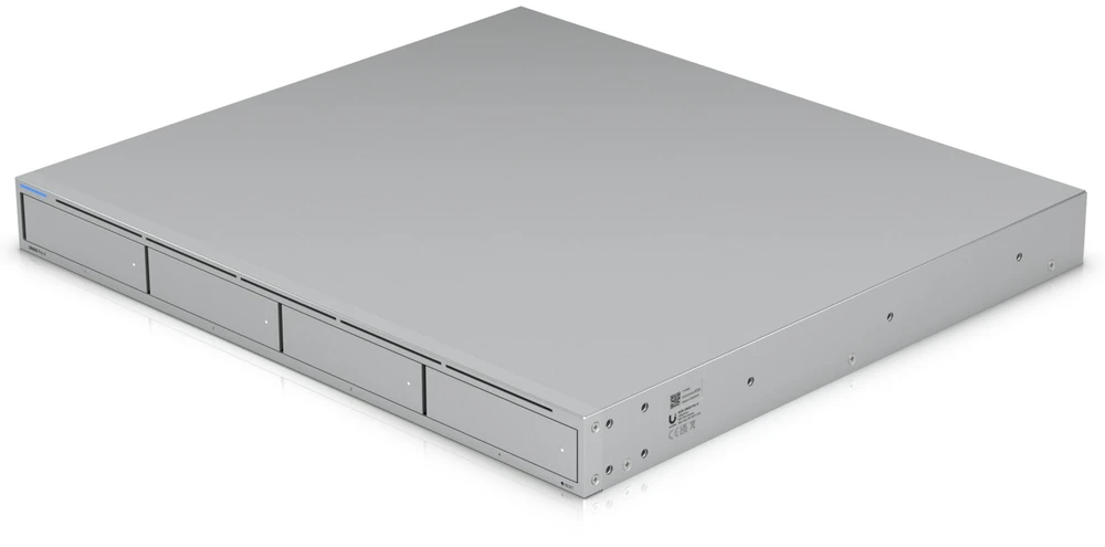Serveris Ubiquiti UNAS-Pro-4 | Serwer NAS | 4x HDD, 2x M.2 NVMe, 10Gbps