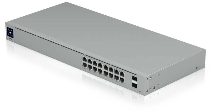 Šakotuvas UBIQUITI USW-16-POE EU jungiklis 16 prievadų 42W POE 2xSFP