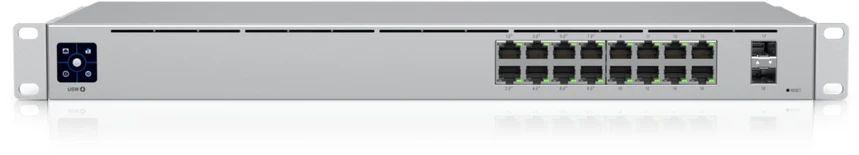 Šakotuvas UBIQUITI USW-16-POE EU jungiklis 16 prievadų 42W POE 2xSFP