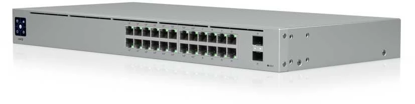 Maršrutizatorius UBIQUITI 24 prievadų gigabito UniFi komutatorius, 16 PoE+, 2 SFP prievadai