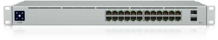 Maršrutizatorius UBIQUITI 24 prievadų gigabito UniFi komutatorius, 16 PoE+, 2 SFP prievadai