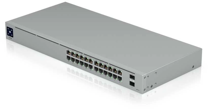 Maršrutizatorius UBIQUITI 24 prievadų gigabito UniFi komutatorius, 16 PoE+, 2 SFP prievadai
