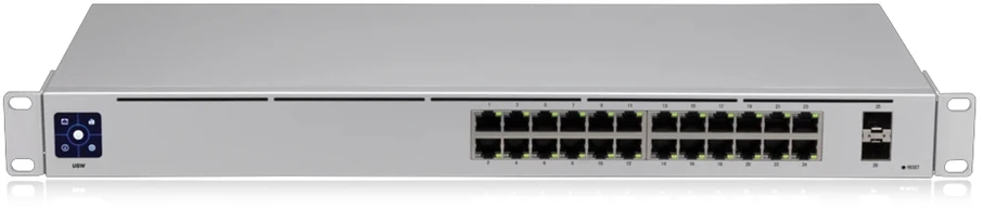 Šakotuvas UBIQUITI 24 prievadų Gigabit UniFi L2 jungiklis + 2x 1G SFP jungtys