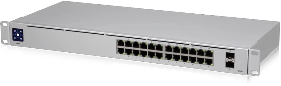 Šakotuvas UBIQUITI 24 prievadų Gigabit UniFi L2 jungiklis + 2x 1G SFP jungtys