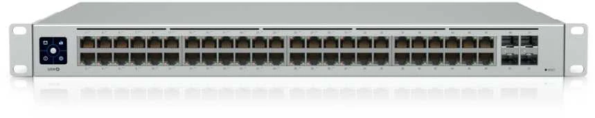 Šakotuvas Ubiquiti | UniFi komutatorius | USW-48-POE | PoE+ jungčių kiekis: 32