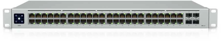 Šakotuvas Ubiquiti | USW-48 | Komutatorius - 48 jungtys | Stalinis | Valdomas | Maitinimo šaltinis: AC 120/230 V (50/60 Hz)
