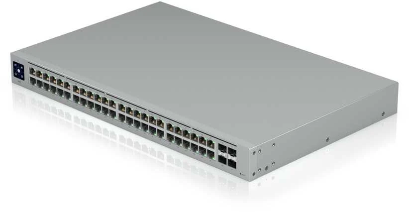 Šakotuvas Ubiquiti | USW-48 | Komutatorius - 48 jungtys | Stalinis | Valdomas | Maitinimo šaltinis: AC 120/230 V (50/60 Hz)