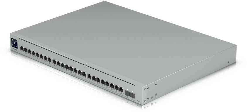 Ubiquiti | Switch Enterprise 24 PoE | USW-Enterprise-24-PoE | Tvarkoma L3 | Montuojamas ant stovo | Gigabit Ethernet (vario) jungtys kiekis 12x10/100/1000 Mbps + 12x100/1000/2500 Mbps | SFP jungtys kiekis 0 | SFP+ jungtys kiekis 2 | PoE+ jungtys kiekis 24 | Maitinimo tipas AC/DC, Vidinis, 550W