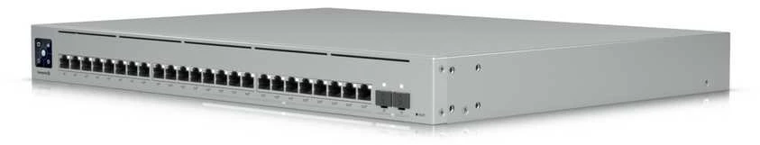 Ubiquiti | Switch Enterprise 24 PoE | USW-Enterprise-24-PoE | Tvarkoma L3 | Montuojamas ant stovo | Gigabit Ethernet (vario) jungtys kiekis 12x10/100/1000 Mbps + 12x100/1000/2500 Mbps | SFP jungtys kiekis 0 | SFP+ jungtys kiekis 2 | PoE+ jungtys kiekis 24 | Maitinimo tipas AC/DC, Vidinis, 550W