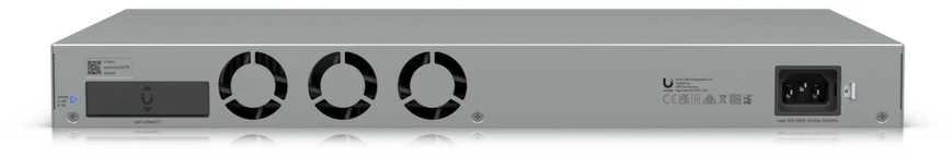 Ubiquiti | Unifi komutatorius | USW-EnterpriseXG-24 | Valdomas L3 | Montuojamas į lentyną | Gigabito Ethernet (varinis) jungčių kiekis: 24 | SFP+ jungčių kiekis: 2x 25G SFP | Maitinimo šaltinio tipas: vidinis