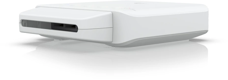 Maršrutizatorius „Ubiquiti USW-Flex“ vidinis/lauko 5 prievadų „Poe“ gigabito komutatorius su 802.3bt įvesties maitinimo palaikymu | „Ubiquiti“