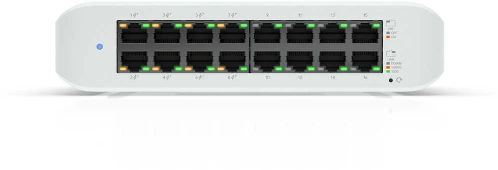 Ubiquiti Šakotuvas Switch Lite 16 PoE