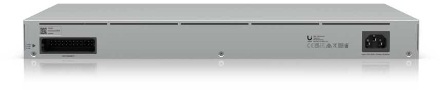 Šakotuvas UBIQUITI USW-Pro-24 valdomas jungiklis 24x 10/100/1000 2x SFP+ 1,3 colio ekranas