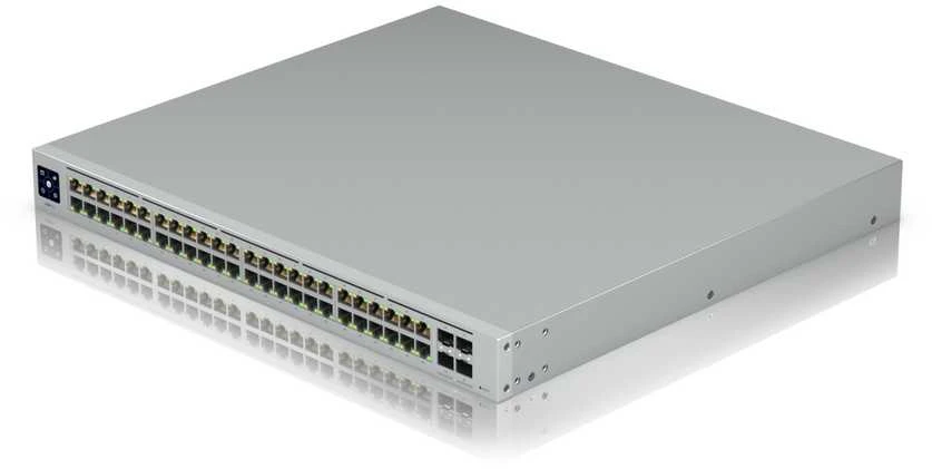 Šakotuvas UBIQUITI 48 prievadų Gigabit UniFi L3 jungiklis + 4x 10GbE SFP+ jungtys