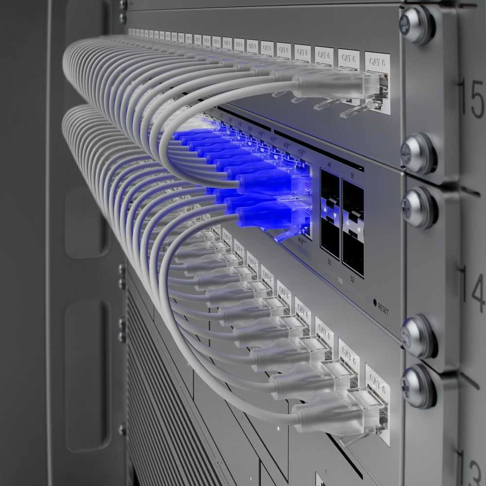 Komutatorius - Ubiquiti USW-PRO-MAX-48-POE L3 2.5G Pilkas