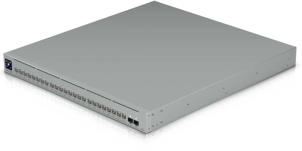 Šakotuvas Ubiquiti UniFi Pro XG 24 PoE valdomas L2/L3 10G Ethernet (100/1000/10000) Maitinimas per Ethernet (PoE) 1U Pilkas