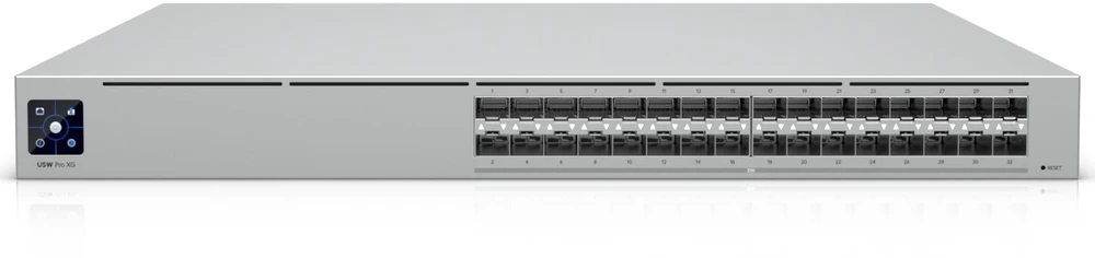 Šakotuvas Ubiquiti UniFi Pro XG Aggregation Managed L2/L3 1U Pilkas