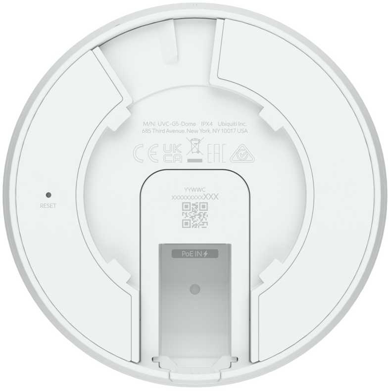 Ubiquiti UVC-G5-Dome-3 | IP kamera | 2K HD 30 kadrų per sekundę, PoE, tvirtinimas prie sienos ir lubų