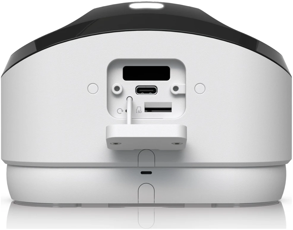 Ubiquiti UVC-G6-180-W IP kamera, skirta naudoti viduje ir lauke, su dvigubais jutikliais, 16MP, 20 FPS, POE+,
