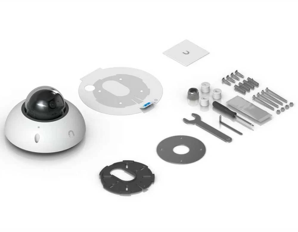 Ubiquiti G6 Dome Skliautas IP apsaugos kamera Vidaus ir lauko 3840 x 2160 pikseliai Lubos / siena