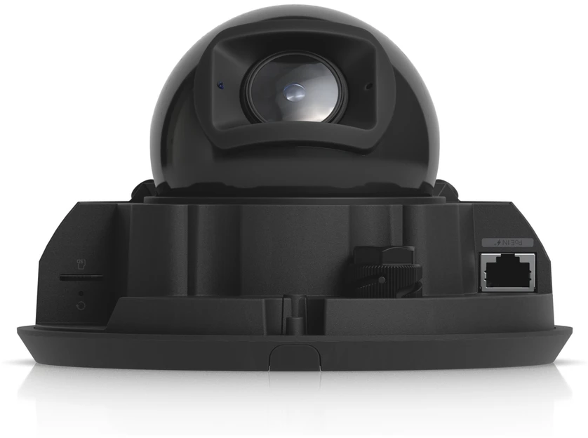 Ubiquiti G6 Pro Dome, IP apsaugos kamera, vidaus ir lauko, laidinė, ARM Cortex-A53, lubinė/siena, juoda