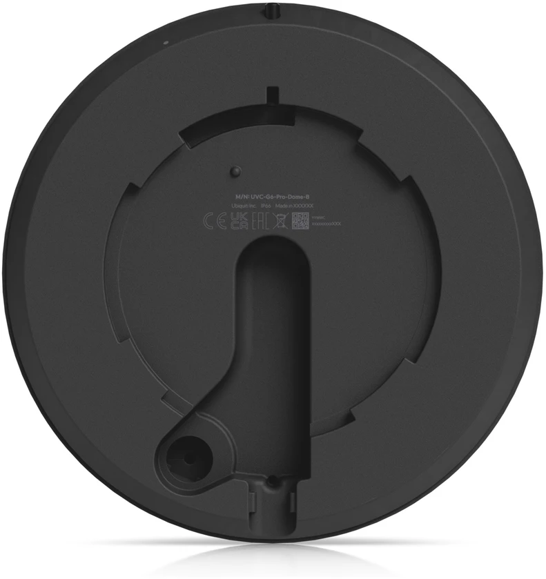 Ubiquiti G6 Pro Dome, IP apsaugos kamera, vidaus ir lauko, laidinė, ARM Cortex-A53, lubinė/siena, juoda