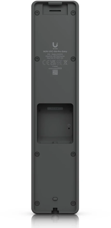Atminties kortelė „Ubiquiti G6 Pro Entry“ Juodas išmanusis prieigos kontrolės skaitytuvas