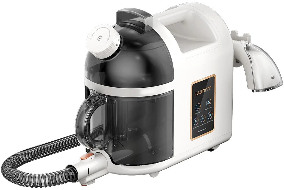 UWANT B200 12000Pa 1900W plovimo dulkių siurblys su giluminio valymo garais funkcija – baltas