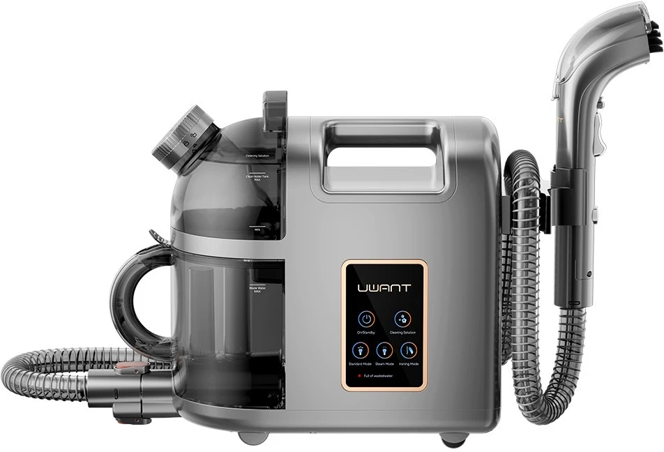 UWANT B200 12000Pa 1900W skalbimo dulkių siurblys su Deep Cleaning valymo garais funkcija - pilka
