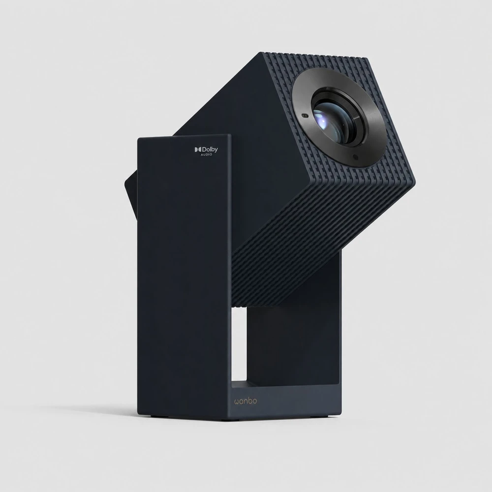 Wanbo projektorius Cube 2 S, Vidaa OS, Full HD, 500 ANSI, gimbalas, Deep Night EU