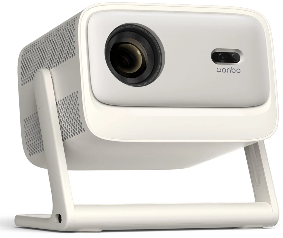 Wanbo Vali 1 Pro Kreminis | Projektorius | 900 ANSI Lumen, Full HD, Google TV, Gimbal